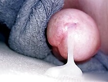 Close up Dry humping under blanket with slow facial
