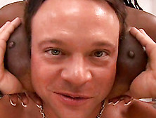 White Kurt fuck with chubby ebony Delotta Brown