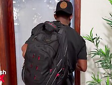 Trailer Maddy Moon loves to be manacled and get massive ebony wang in her booty and booty to throat by Massage By Ebony