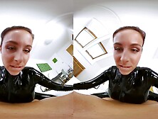 German Babe Pov In Latex Suit