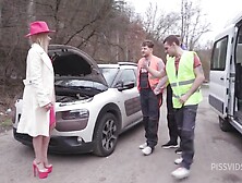 Vivian Lola - Barbie On The Road Wet, 6on1, Bwc, Atm, Balls Deep, Dap, No Pussy