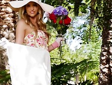 Petite blonde MILF Kenna James looks amazing in a softcore porn video