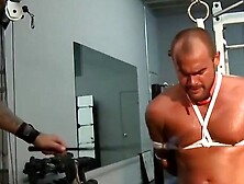 MuscleJockBound. com - Colin Steele uses zapper and crusher on Jessie