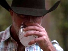 Naughty Cowboys Clark Davis & Vincent Oriellys Are Barebacking On Hay Pile