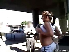 Ricki White fuck in public: Big Ass, Blowjob & Anal Porn