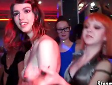 Amateur cfnm teens ride cocks