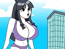 Giantess Maya Fey Growth