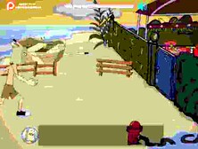 ANAL FUCKING 2 BIG MELONS BLACK CHICKS AT THE BEACH!! - Beach - Fuckerman [Season one]