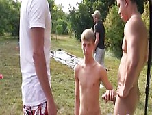 Outdoor College Hazing With Amateurs Fucked