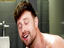 The Fisting Club - Skinny Stud Fists Leather Stud In Toilet Till Cumshot