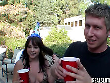 It's My Birthday !!! - Victoria White Invites Her Classmates To The Backyeard Of Her House To Play And Fuck