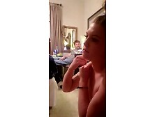 Topless neck slam + rush