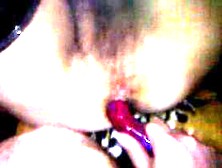 Angela dildo and suck