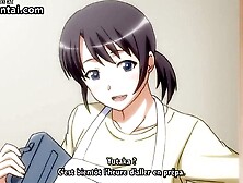 Horny girl with beautiful boobs enjoys sex