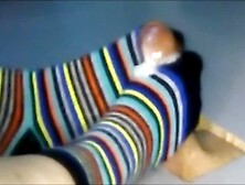 footjob gloryhole table