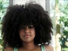 Cute Ebony Casting Sex