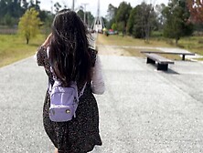 I got fucked by a stranger I met in a public park and she turned out to be Cxlila