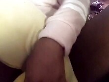 Playing my pussy while my roommate is awake