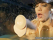 Ashley Fires in Water Bondage Video