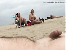 Beachfront Blinking + Automatically Cumshot