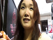 Fetish asian flashes panties