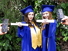 Maya Woulfe and Myra Moans are enjoying foursome sex