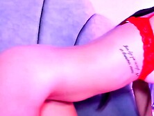 Hot & Busty Blonde Teen Gives A Sensual Striptease And Masturbates In Her Room