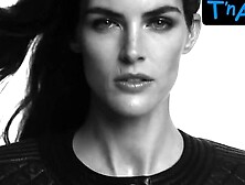 Hilary Rhoda Sexy Scene in Hilary Rhoda Porter By Net-A-Porter 2014