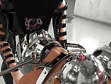 Slave In Wheelchair Dominated Hardcore 3D Bdsm Animation