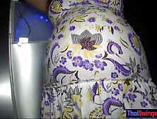 Preggo amateur Thai mother I'd like to fuck wishes to screw after giving a rimjob