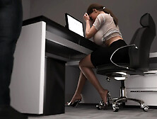 Step sister conversation with office guy
