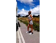 Asian old myfreecam showing off body inside outdoor