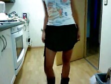 Horny teen 18+ plays with her snatch