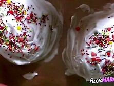 Big Tits German Milf's Easter Treat