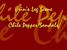 Chilli Pepper Sandals