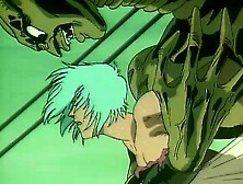 Anime Demon Fucks His Victim From Behind The Flies Into Space