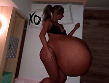 five Visual novel Vore - Stealing from Cheerleader