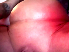 Knocked up whore with a well used loose cunt