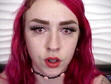 Hawt Pink Haired Brat Gets Mind Controlled to Show Off Her Hawt Soles!