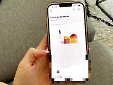 Stranger defiance - UberEats delivery stud bangs me hard with biggest jizz flow !! Spy web camera