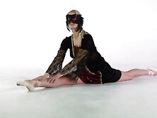 Nude ballerina Manya Baletkina super hot flexible teen