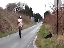 Fat Amateur Flasher Emmas Public Exhibitionism Of Voyeur Bbw