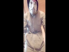 The Masked Man Won't Let You Escape! Intense Climax And Moaning In An Orgasmic Horror Scene!