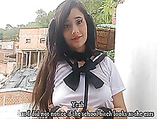 Emma Oficial In Creampie A Petite Vecina En Su Cono Peludo- Porno En Espanol 5 Min