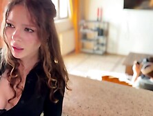 He Fucked His Best Friend's Sexy And Horny Russian Wife In The Ass