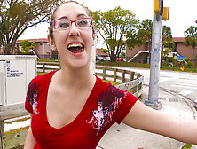 Saved by the glasses!