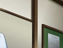 Lovely hentai maid gets her tight throat rammed and wet pussy pounded