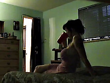 Busty slut seduces plumber