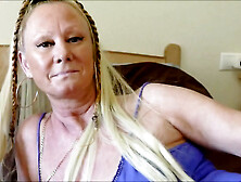 Wank Over Natalie Ks Big Ass & Spunk Over Her Bum Hole with Simulated Hand Relief, Dirty Talk JOI & Ass Spreading