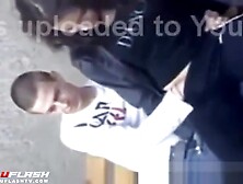 Bulgarian teen loves getting gromped in public